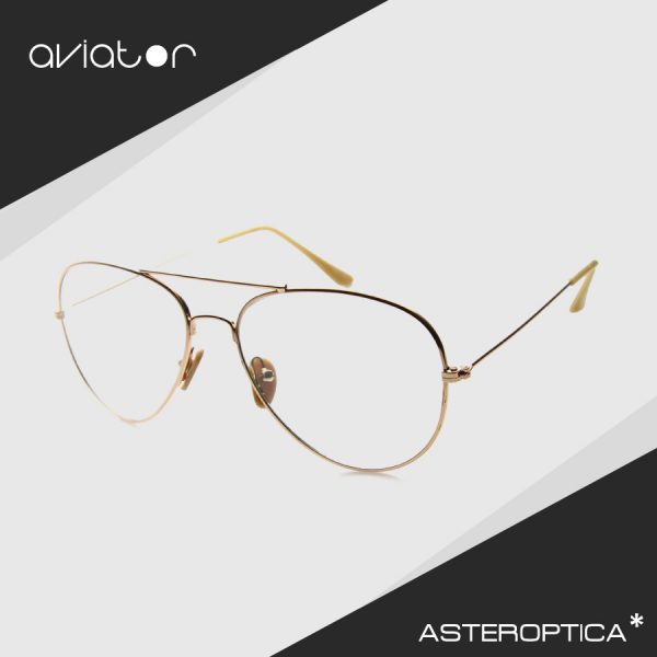 aviator-clear-gold